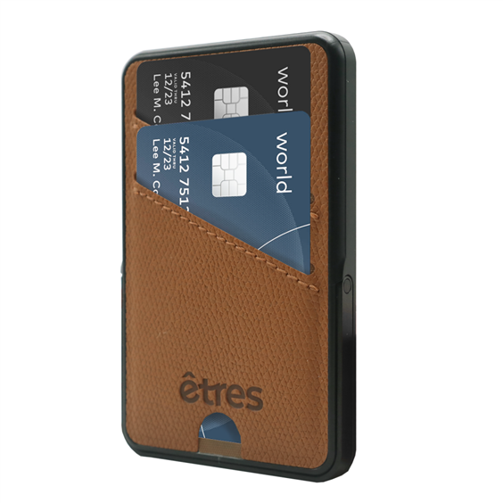 Porta carte di credito Techmade Etres in Acciaio ET-SP2101BR - ET-SP2101BR